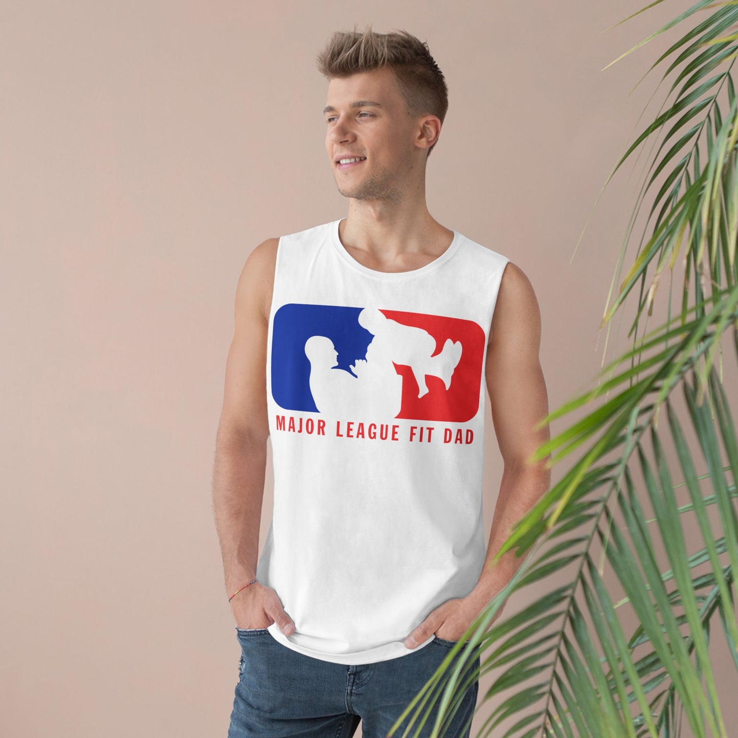 Major League Fit Dad Tank